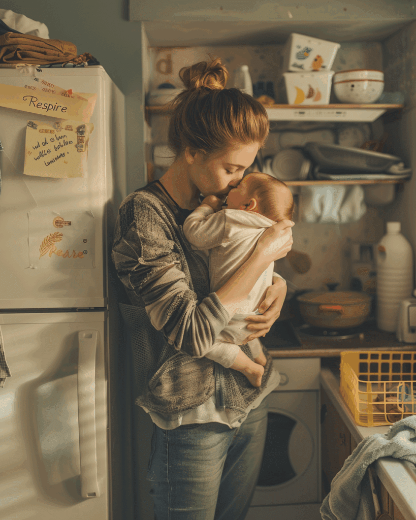 Une maman débordée